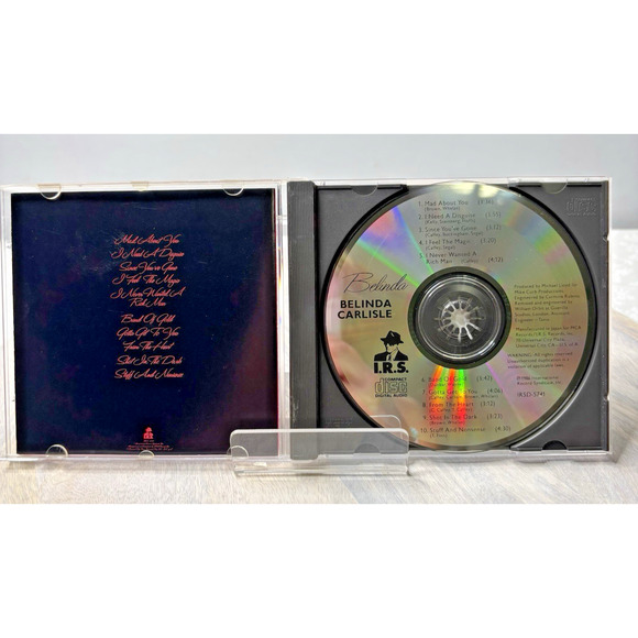 Belinda Carlisle's self-titled debut album, "Belinda," released in 1986 - Picture 3 of 5